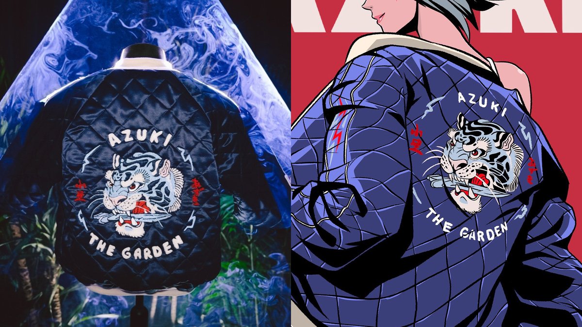 the azuki twin tigers jacket pays homage to japanese street culture 🐯🎌

just published a mad piece on <a href="/AzukiOfficial/">Azuki</a>'s twin tigers jacket at <a href="/thesolesupplier/">The Sole Supplier</a>. defo a must-cop for me <a href="/ZAGABOND/">Zagabond</a>! 💸

read here: thesolesupplier.co.uk/news/the-azuki…