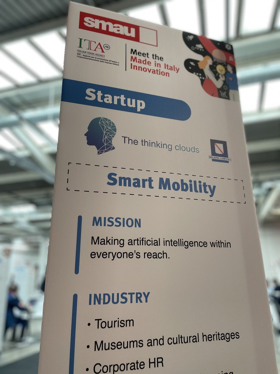 thtclouds's tweet photo. Day 2 in London! 💂

Oggi presenteremo l’app #Glooci al mercato inglese e alle corporate presenti al roadshow #Smau. 

Grazie alla @Reg_Campania per questa opportunità e a @Invitalia per averci supportato finora.

#london #business #openinnovation #startup #startupitalia #google https://t.co/aRUWyhsYQA