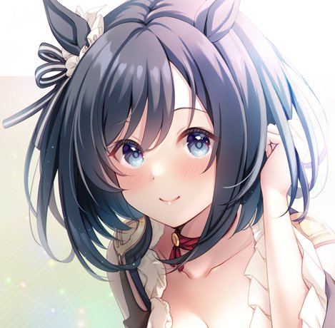 顔だけアップ
#エイシンフラッシュ #ウマ娘 