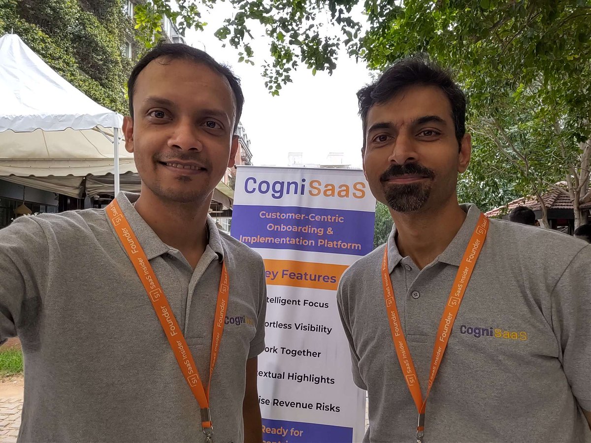 cognisaas's tweet image. Wrapping up Day 1 @SaaS_Insider  Insider India 2022!

It was great to meet so many SaaS professionals, all in one place.

Looking forward to an exciting Day 2 tomorrow.

#CogniSaaSAtSaaSInsiderIndia2022 #SaaSConference #B2BSaaS #Bangalore #CogniSaaSEvents