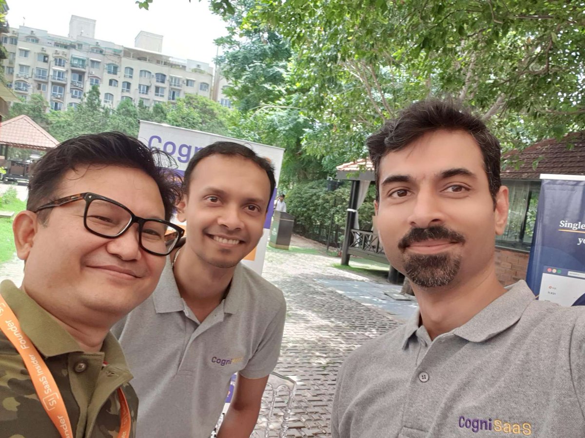 cognisaas's tweet image. Wrapping up Day 1 @SaaS_Insider  Insider India 2022!

It was great to meet so many SaaS professionals, all in one place.

Looking forward to an exciting Day 2 tomorrow.

#CogniSaaSAtSaaSInsiderIndia2022 #SaaSConference #B2BSaaS #Bangalore #CogniSaaSEvents