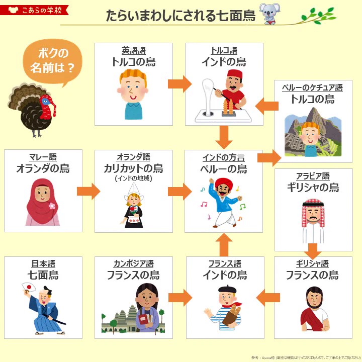 七面鳥って結局どこの国の鳥なの？！超たらい回しにされている名前の鳥だった…