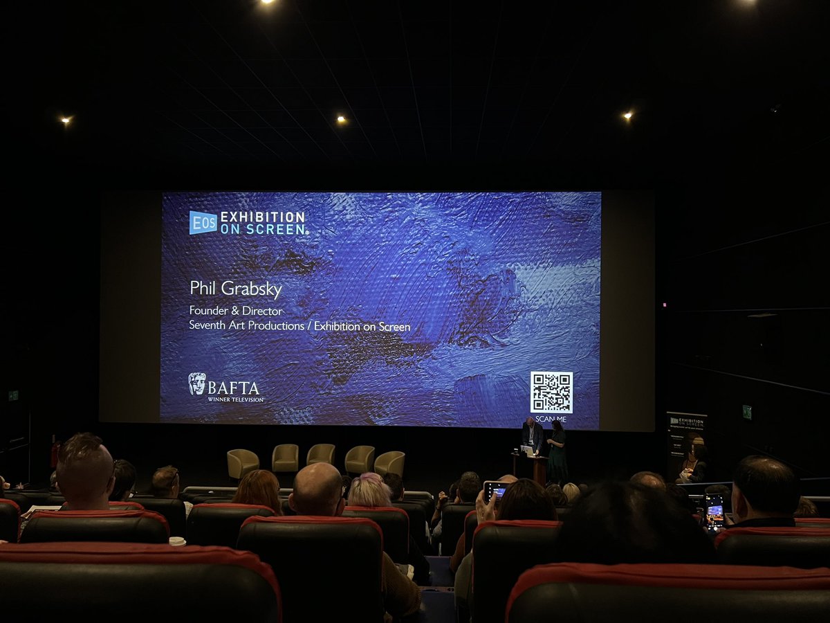 ElectricBham's tweet photo. Great opening address from Phil Grabsky from the brilliant @artonscreen at @eca100 Slate Day. Looking forward to finding out about new content to bring our audiences. #ecaslate #iwasthere https://t.co/L5Otc5qyi8