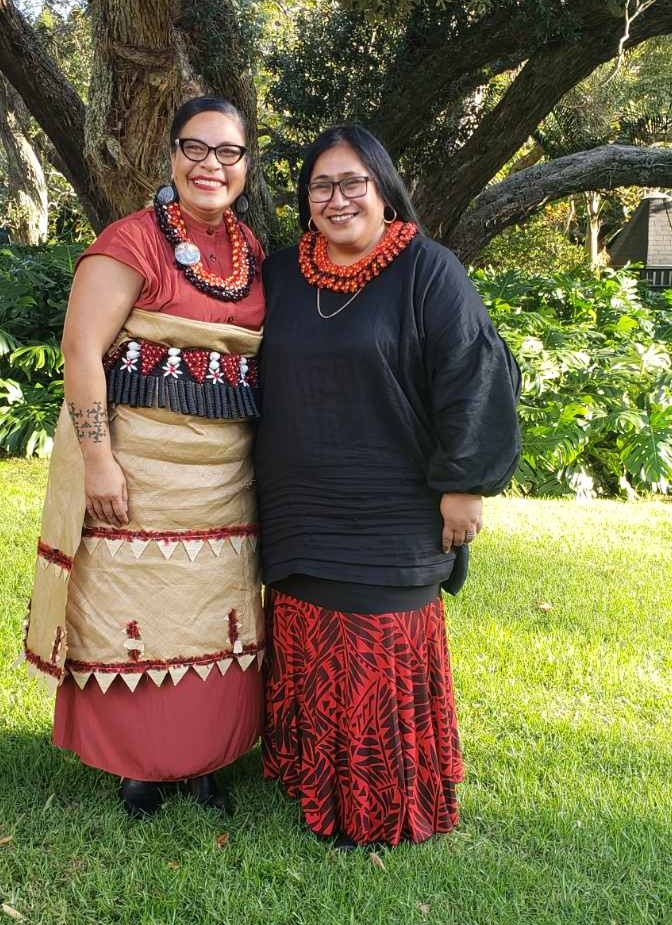 LagiMaama_'s tweet photo. The Ladies of Lagi-Maama @Kolokesa_MT @barbsafitu at Government House for the investiture ceremony where Kesa recieved her Queens Honours medal today 😍🥰 Newest Member of the New Zealand Order of Merit 🥳🙌 So proud 💕 https://t.co/AzuXrHrksx