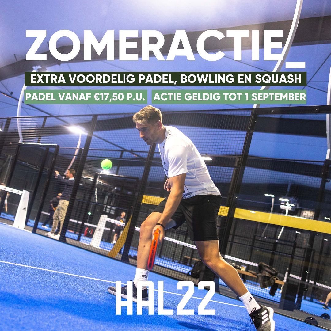 barryatsma's tweet photo. Vanaf vandaag zomertarieven in HAL22 voor bowlen, squash en padel🎉! Bekijk alle prijzen en info op https://t.co/wZnBrxMN57 🎳🎾
(Actietarieven geldig tot 1 september)☀️😎
#borntoplay #hal22 #utrecht https://t.co/kFGWJYUkvS
