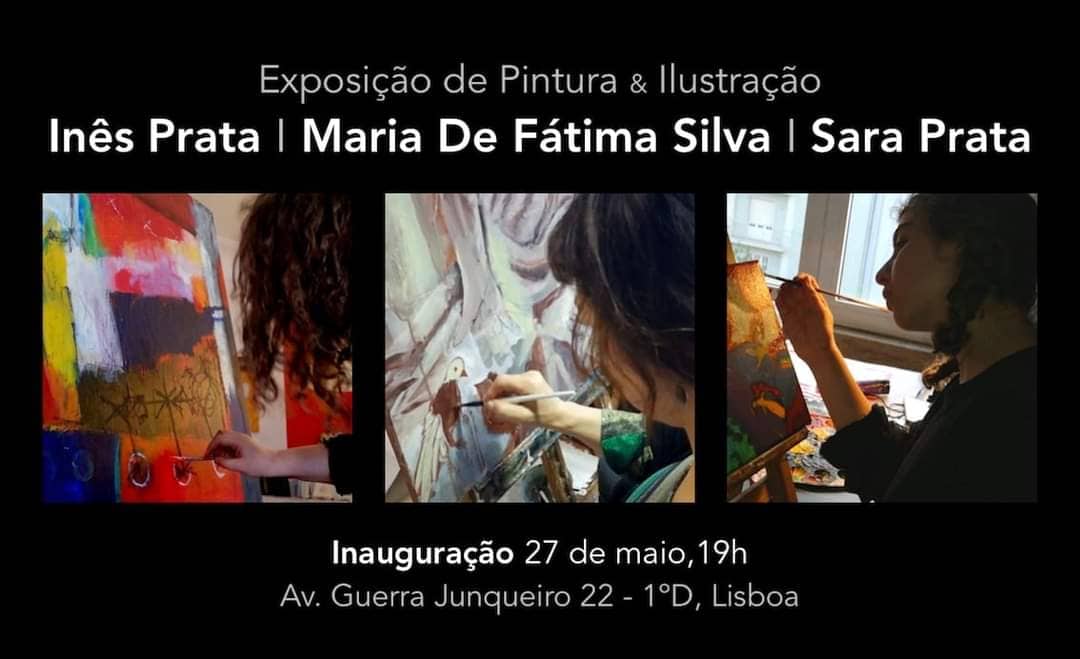 Waybox_pt's tweet photo. Vai realizar-se, dia 27 de Maio, a Inauguração da #Exposição de #Pintura e #Ilustração de Inês Prata, Maria de Fátima Silva e Sara Prata, às 19 horas, na Avenida Guerra Junqueiro. A #Waybox apoia este evento que promove a arte e o talento português. https://t.co/WXxC4bwhz4