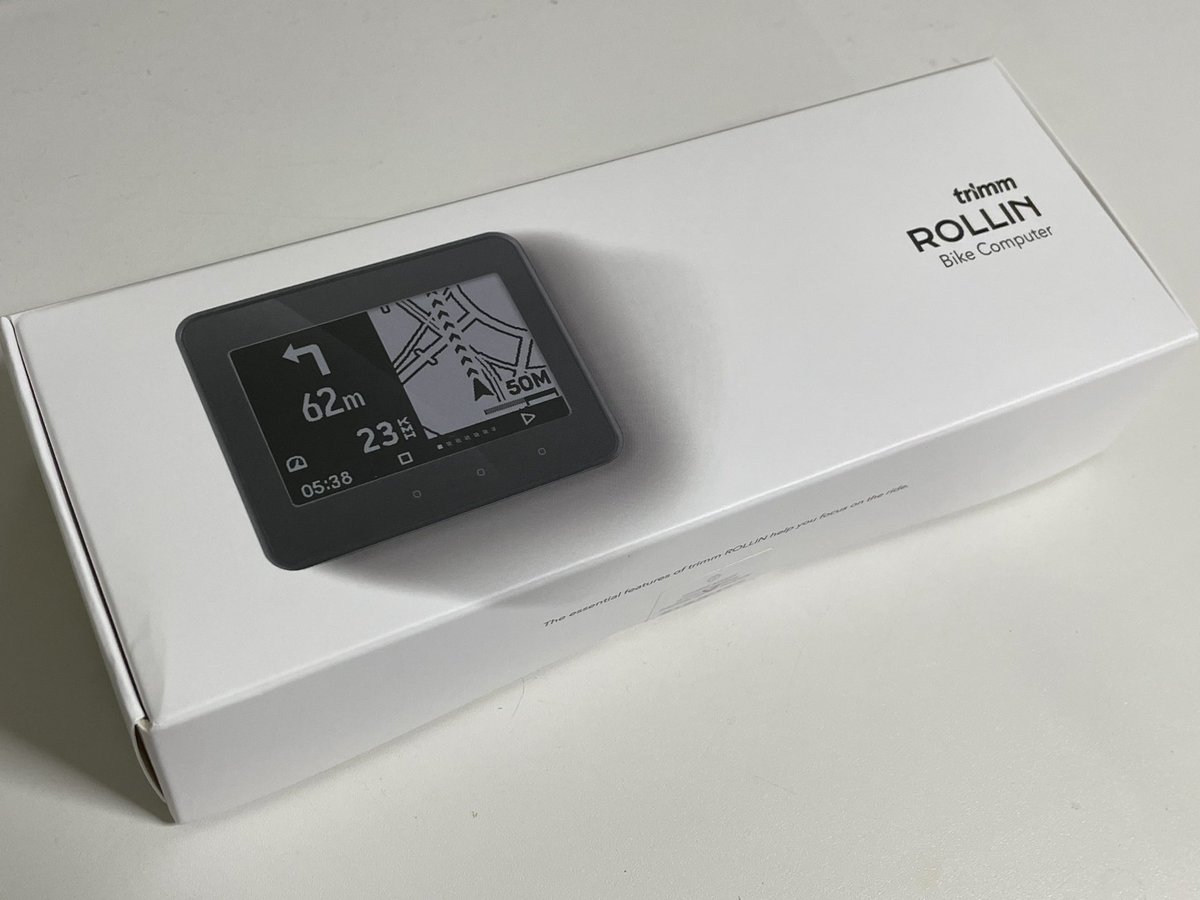 Mitsuhide6319's tweet image. trimm ROLLIN2個目着弾！
DOMANEに取り付け完了👍
#trimm #サイクルコンピュータ