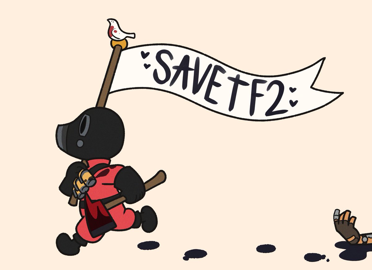 bucketart's tweet photo. lets go folks we got work to do!! #savetf2 https://t.co/Wt1GbPFdCb
