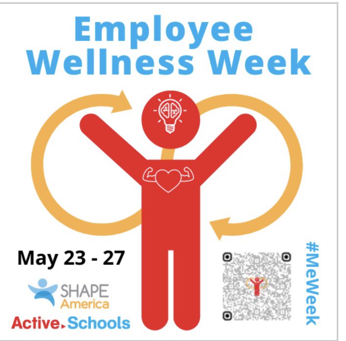 pauls640's tweet photo. Passionate about #employeewellness & teacher #selfcare too?
Want to serve?
Join us TONIGHT at 6:30pm Central to talk self care, reflect on #MEWEEK, & discuss how you can get involved w/ the @SHAPE_America Employee Wellness SIG 🙌
You could win a PRIZE!
DM for the link 👍 https://t.co/tFz2fsyHHf