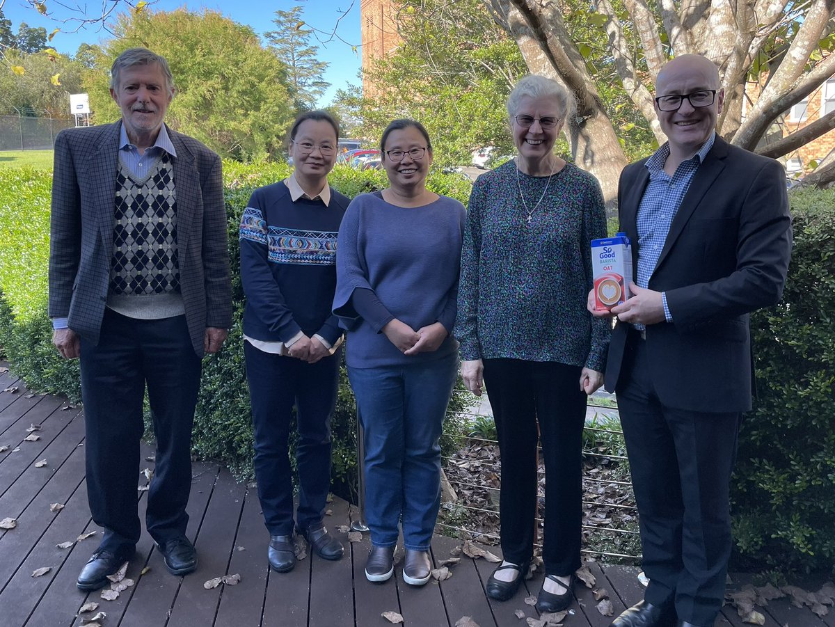 CLLPham12's tweet photo. Today was So Good, spent the morning in conversation with Sanitarium Health Food Company, our industry partner, on @ARC_FAAB’s plant-based milk project. https://t.co/WHS1Gta9Ou