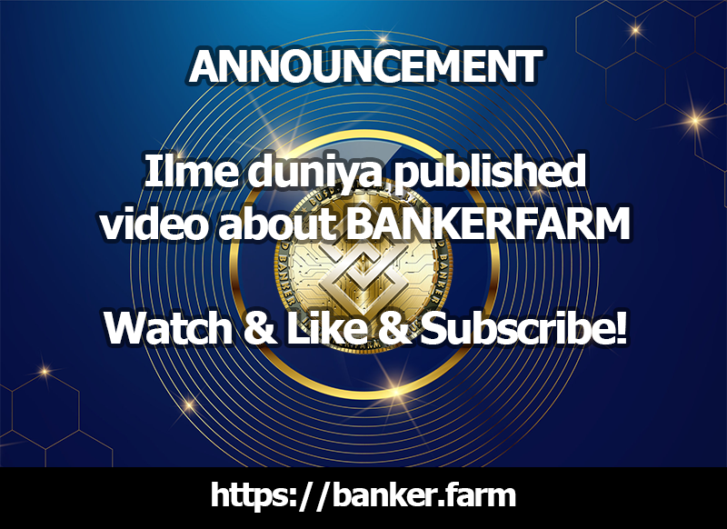BankerFarm's tweet photo. #Ilmeduniya published video about #BANKERFARM #BNBBANKER #BUSDBANKER Watch &amp; Like &amp; Comment Subscribe https://t.co/CnMWt8k4nk #passiveincome #staking #cryptocurrency https://t.co/ZGXFxngaEl