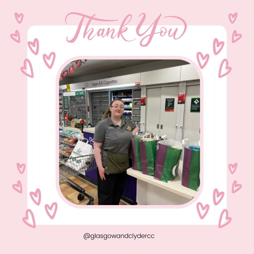 RCCGlasgow's tweet photo. Today we received another donation from @Morrisons ! Please meet Caitlin who works in @morrissonsanniesland and who donated sanitary products, cushions and throws. Thanks to you our support rooms will look even more cosier.
#donation #donationtime #thankyou https://t.co/uqT0V1PRfB