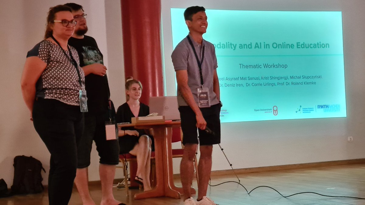 rklemke's tweet photo. #multimodality and #ai #workshop for #psychmotor and #affective domains by Khaleel, Krist, Mike &amp; Mai with interesting activities #jtelss22 @OU_Edu_science @CologneGameLab  #milkipsy https://t.co/PJ6Mk7boB4