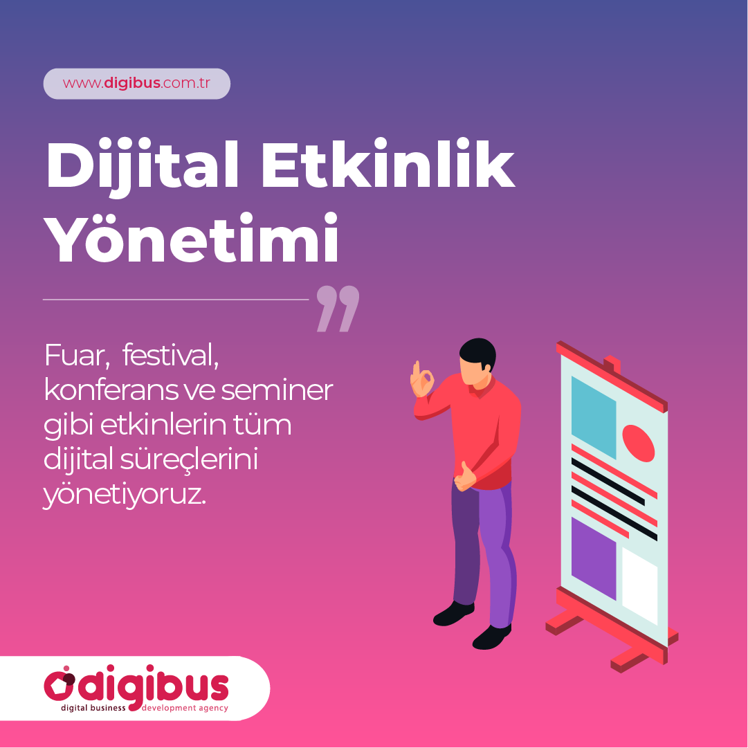 digibuscomtr's tweet photo. Fuar, festival, konferans ve seminer gibi etkinlerin tüm dijital süreçlerini yönetiyoruz. ➡️ https://t.co/Wxzlej8I2c

Detaylı bilgi almak için bize ulaşın;

☎️ 0850 885 2049
📧 info@digibus.com.tr

#sosyalmedyayönetimi #dijitalpazarlama #dijitalmedya #etkinlikyönetimi #webinar https://t.co/AISbYvOjlP