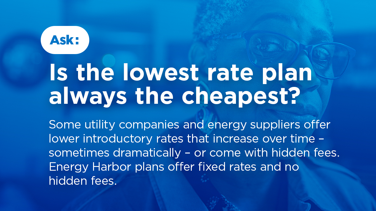 EnergyHarbor's tweet image. When our internet bill goes up, we shop for a better rate. But we don&apos;t think twice about our gas or electric rate. It’s time we start asking why.

#startaskingquestions #juststartasking