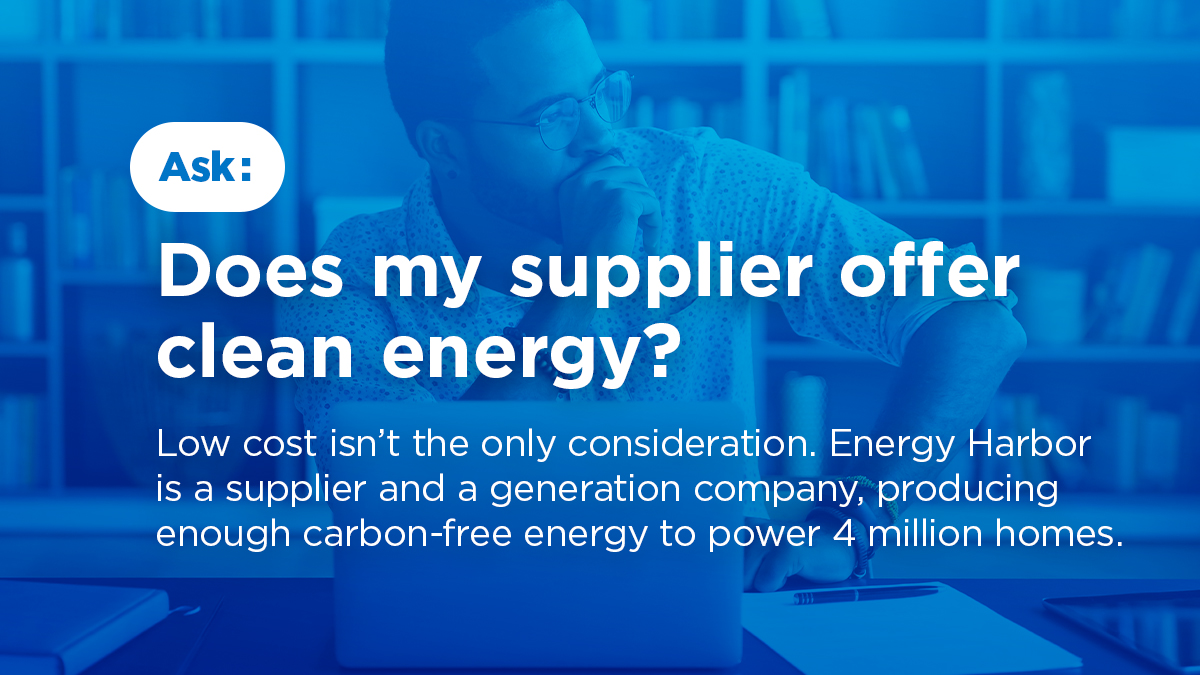 EnergyHarbor's tweet image. When our internet bill goes up, we shop for a better rate. But we don&apos;t think twice about our gas or electric rate. It’s time we start asking why.

#startaskingquestions #juststartasking
