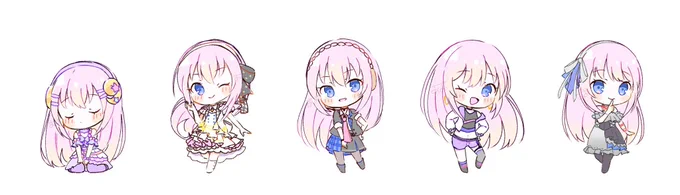 #軽い気持ちで描いたら思った以上に反響があった絵
多分これ
ちっちゃいバチャシン ※タップ推奨 