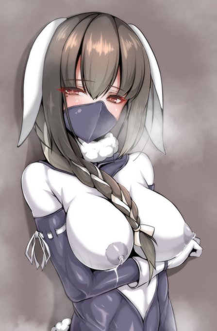 垂れ耳うさぎ、ユキのお姉さんミフユ  設定の都合で名前をカエデから変更しました(季節系から冬系の名前にしたかったので)氷の退魔巫女の一族で、ユキの姉、年下の妹の世話をしたり一緒に寝るのが好き。家事が得意。包容力があり優しい性格 文の続き↓ 