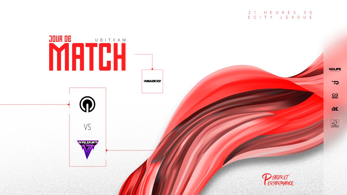 🔴⚪️ MATCH DAY 🔴⚪️

Le match à été décalé donc notre équipe première 
@Started2k
 joue à 21h30 en 
<a href="/eCityLeague/">eCity League</a>
 ! 🔥

BO3
<a href="/UBITEAM/">UBITEAM</a>
 vs 
<a href="/ValiantESportSA/">Valiant ESports</a>

Nous leur souhaitons un bon courage pour cette demi-finale ! 🏀