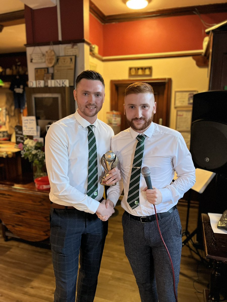TheOakFC's tweet photo. Amazing presentation evening last Saturday. Well done to all winners.

Top scorer- @RowanTippings 
Donkey- @greyoo1985 
Most improved- Morgan Jones
Jeff Davies award- @SimonH93 
Top supporter-George Sandercock
Players’ Player- @RowanTippings 
Player of the year- @RowanTippings https://t.co/oeP2ocCfA9