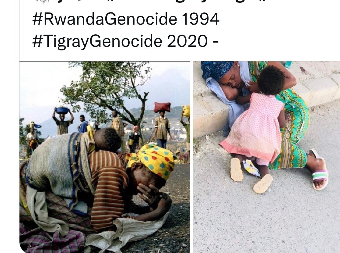 MusieHaile2's tweet photo. Twice failure of the #intcommunity not protecting Innocent civilians from genocides. Dual standard interested of the Western and European left the people vulnerable for genocide. The AU hasn't been solved any conflict or problems to his brother's African people due to corruption https://t.co/ESI65rKwsq