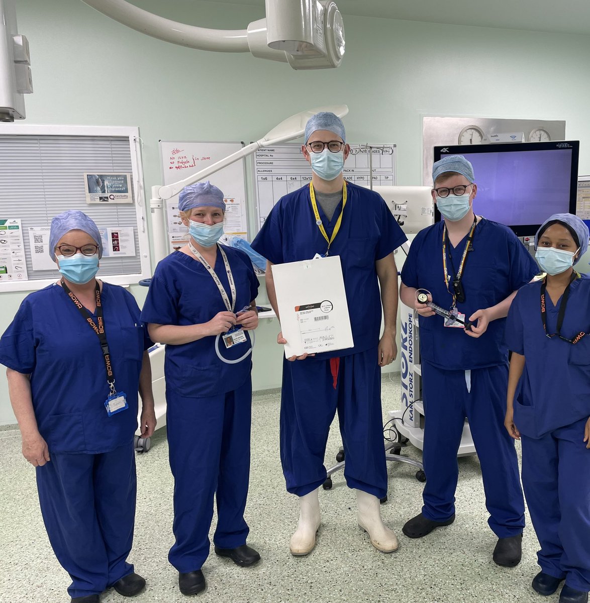 Congratulations to @katiecmoore1 & the @MFTurology team @MFTnhs on performing the first #OptilumeDCB procedures for the treatment of anterior #UrethralStricture in Manchester. #StrictureWarriors delivering #Innovations in #Urology @HealthInnovMcr @Neil_J_Harvey