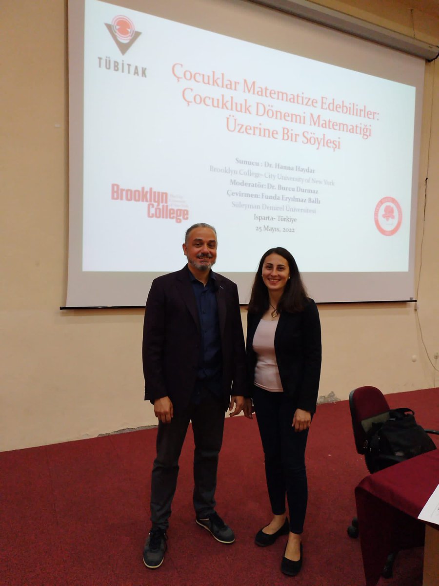 mathfun2002's tweet image. Speaking to preservice teachers in Isparta about current trends in childhood mathematics #ClinicalInterview #mathTasks #mathematizing with @ve_matematik @BklynCollege411 #MathForAll