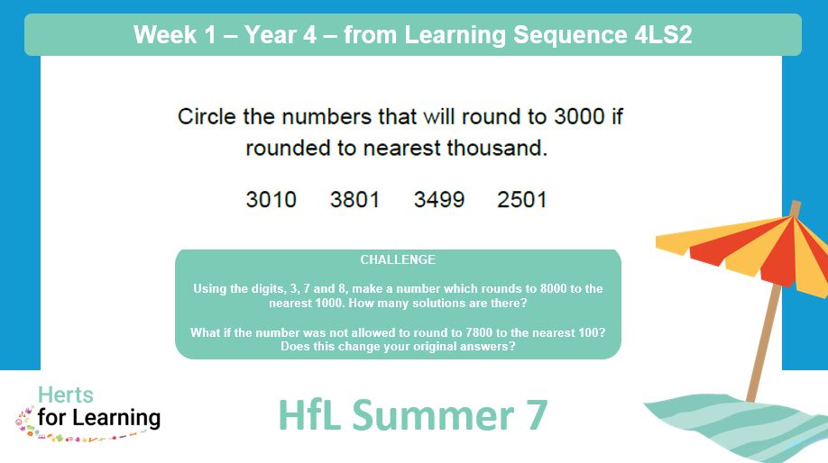 HFLPrimaryMaths's tweet photo. It's week 1 of π#Summer7πToday we share destination questions and challenges from Y3 and Y4 #ESSENTIALmaths
@HertsLearning https://t.co/GJohLuofn2