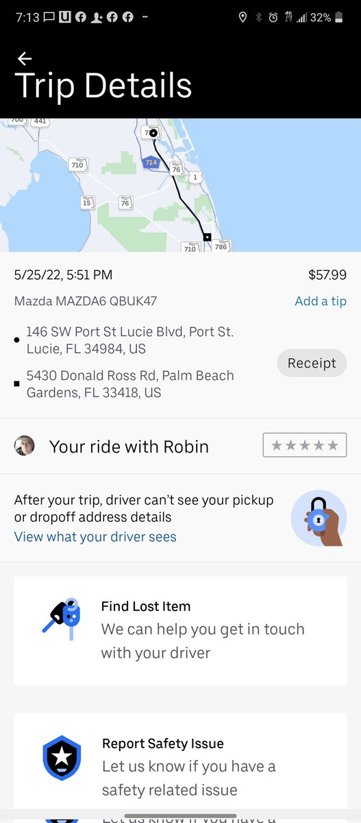 GambleTaran's tweet photo. @Uber_Support says I was refunded for the money they stole yesterday but just continue to lie. My ride was only supposed to be 57.99 but they took 99.00 and have yet to refund. No number or email to contact. DO NOT USE UBER, you can also see the price difference from Lyft https://t.co/FYDYThmF8A