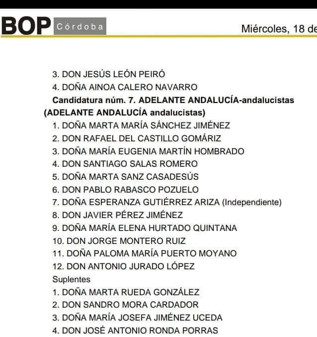rafadelcastillo's tweet image. ۞ En estas elecciones voy a apoyar a @AdelanteAND y además voy como nº2 en la lista por #CórdobaESP con un plantel de compañeros y compañeras de lucha ejemplar.

Mañana a las 11.00 estaremos presentando la candidatura en la Torre de la Calahorra.

Estaremos encantados si acudís✊