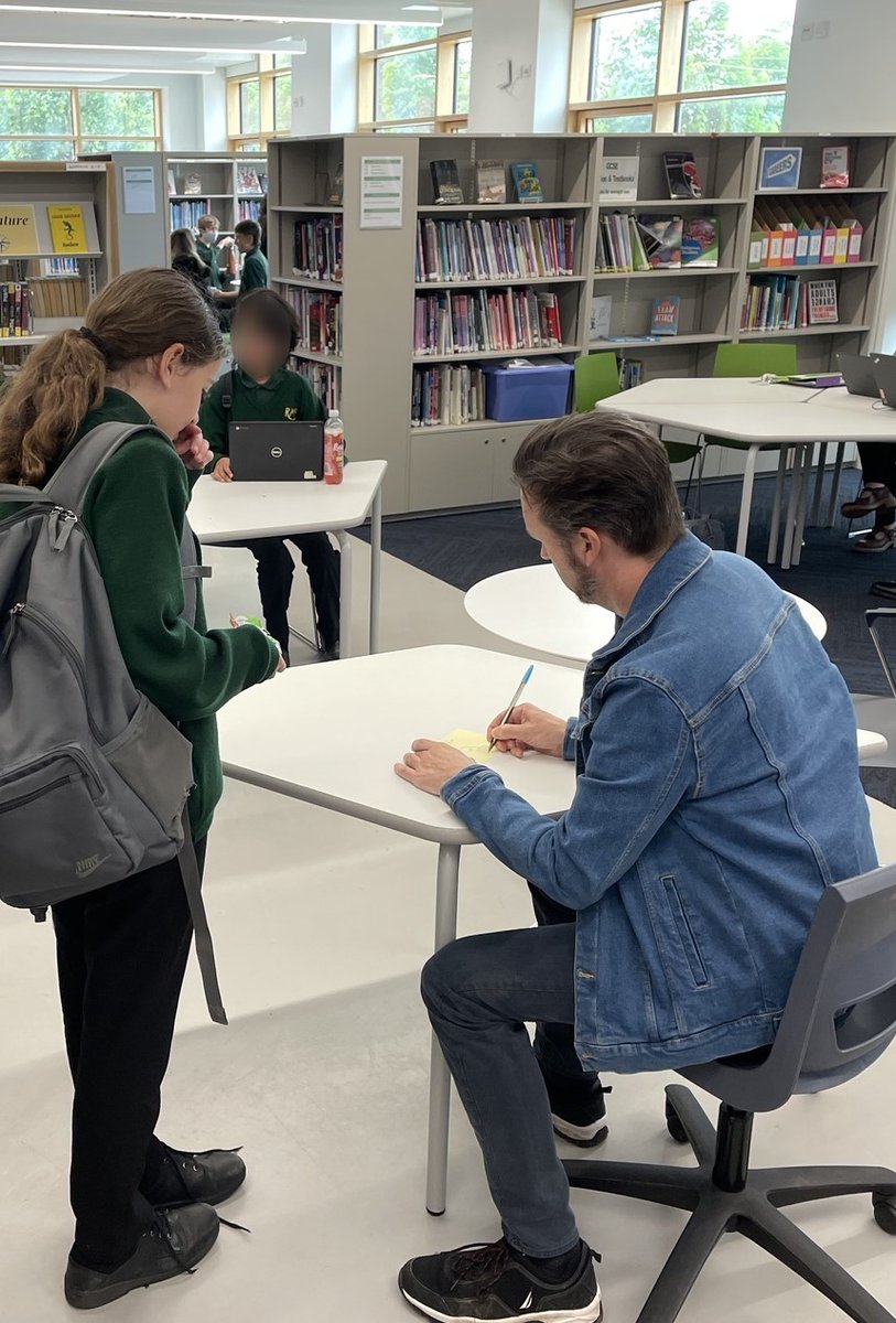 Robert May's School - Library (@rmays_library) on Twitter photo Wonderful Author Visit from <a href="/SteveColeBooks/">Steve Cole</a> this morning for Year 7! Such an interesting and funny talk about how real spy gadgets from the 1930s inspired his Young Bond books๐#stevecole #youngbond #authorvisit #robertmaysschool Wonderful Author Visit from <a href="/SteveColeBooks/">Steve Cole</a> this morning for Year 7! Such an interesting and funny talk about how real spy gadgets from the 1930s inspired his Young Bond books๐#stevecole #youngbond #authorvisit #robertmaysschool