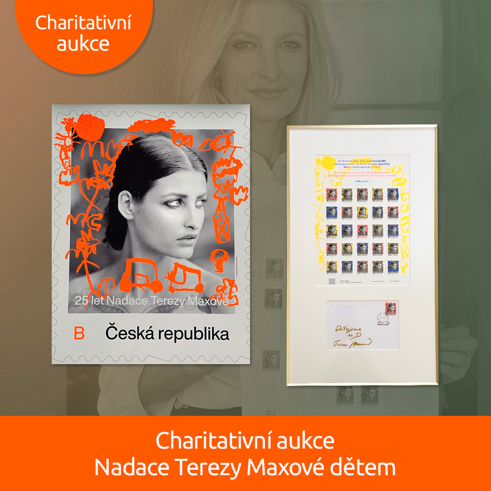 Aukro oslavuje 25. výročí <a href="/NadaceTMd/">Nadace TM</a>. Ve spolupráci s <a href="/Ceska_posta_sp/">Česká pošta, s.p.</a> vznikl arch 25 známek a sítotisk. Oba dva předměty můžete pořídit v aukci. Výtěžek jde na podporu vysokoškoláků z dětských domovů a náhradní rodinné péče.

Pomoct dobré věci 👉 bit.ly/Krasnych-25