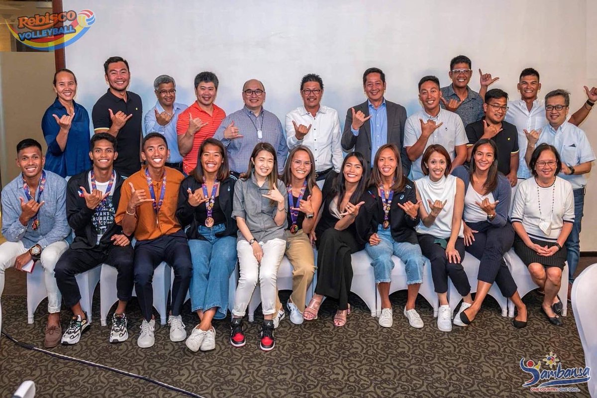 RebiscoVBallPH's tweet photo. “We are grateful for each other and the common understanding and desire to raise the level of competition and skill level of our athletes. We definitely have the talent.” https://t.co/smbqSHI4rF
