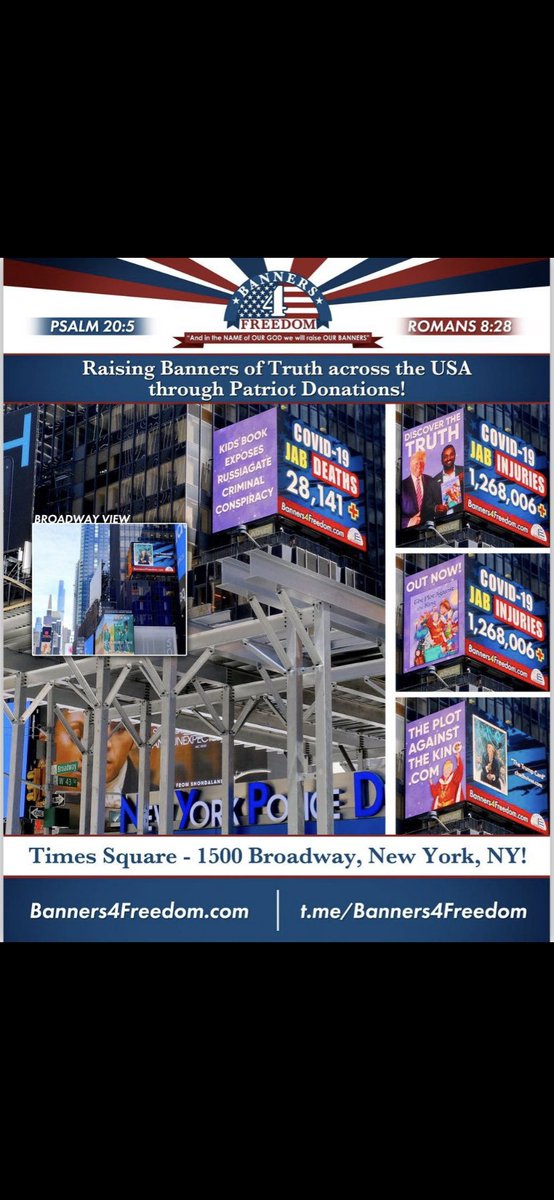 Joanne60183156's tweet photo. Q on the Billboards in Times Square 💥💥💥💥💥💥💥💥 https://t.co/YOTwMRqXT1