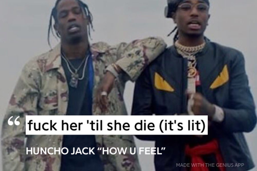 LAxFLAME's tweet image. The lyrical genius of Travis Scott