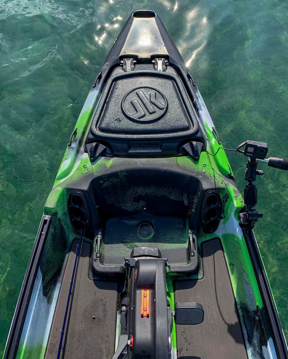 JKFishin's tweet photo. For the tournament angler or gear-head, the Knarr features a whole new look at electronics, tackle and gear management, bringing a fresh approach to deck organization on a fishing kayak.

#jacksonkayak #wearejacksonkayak #fishing #fish #paddling #paddlesports #kayaking https://t.co/hEgeqMXFrG