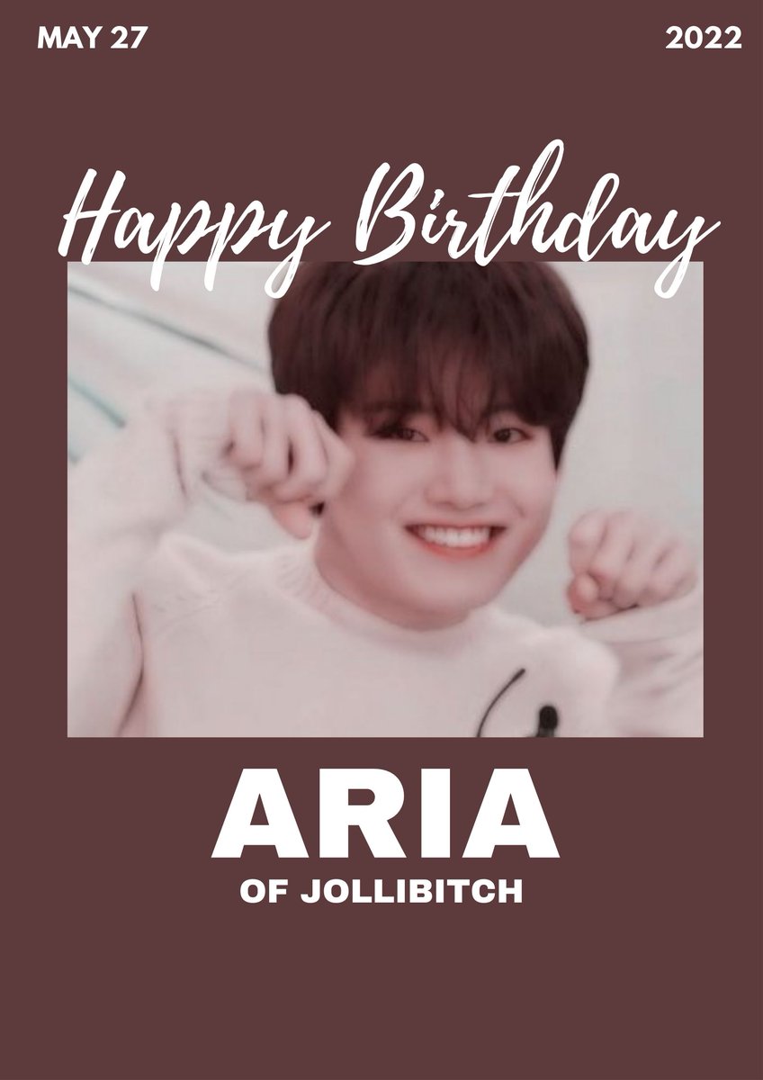 jolliveetch's tweet photo. Happy Aria Day !! ♡

#HBDQueenA #BrightAria
#OurVeetchAriaDay #AllOurLoveAria
@a_yvrzx

"A unique courage and intelligence you have. Knowing that soon, in each aging you can use it to help those people that you love." https://t.co/EkqyiyicuF