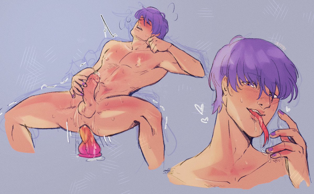 unluckyk4y's tweet photo. It's h0rny hour!! 💫

#ObeyMe #obeymeleviathan #nsfw #doodle #fanart https://t.co/91zs6kHo8K
