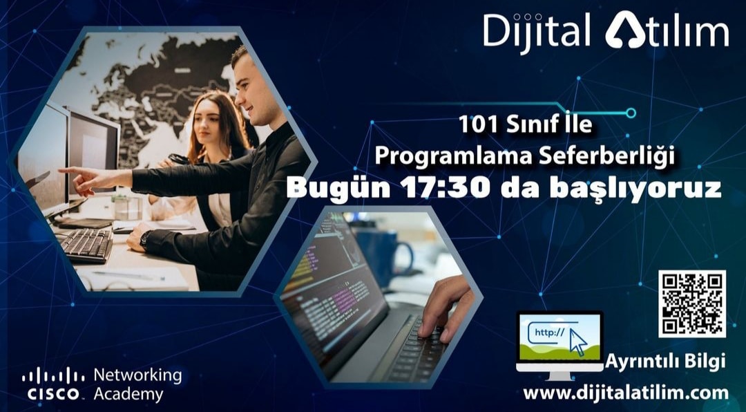 TechnologistW's tweet photo. Dijital Atılım - Yeni nesil işlere biz hazırız! Programlama eğitimleri, 21. yüzyıl yetkinlik, bilirkişi ve deneyim oturumları ile devam ediyor. Dijital Atılım - Sınır Tanımayan Programlama etkinliği bugün 17.30'da.
Katılım Linki : https://t.co/INN3quGvzr

#DijitalAtılım https://t.co/EUaosehvbk