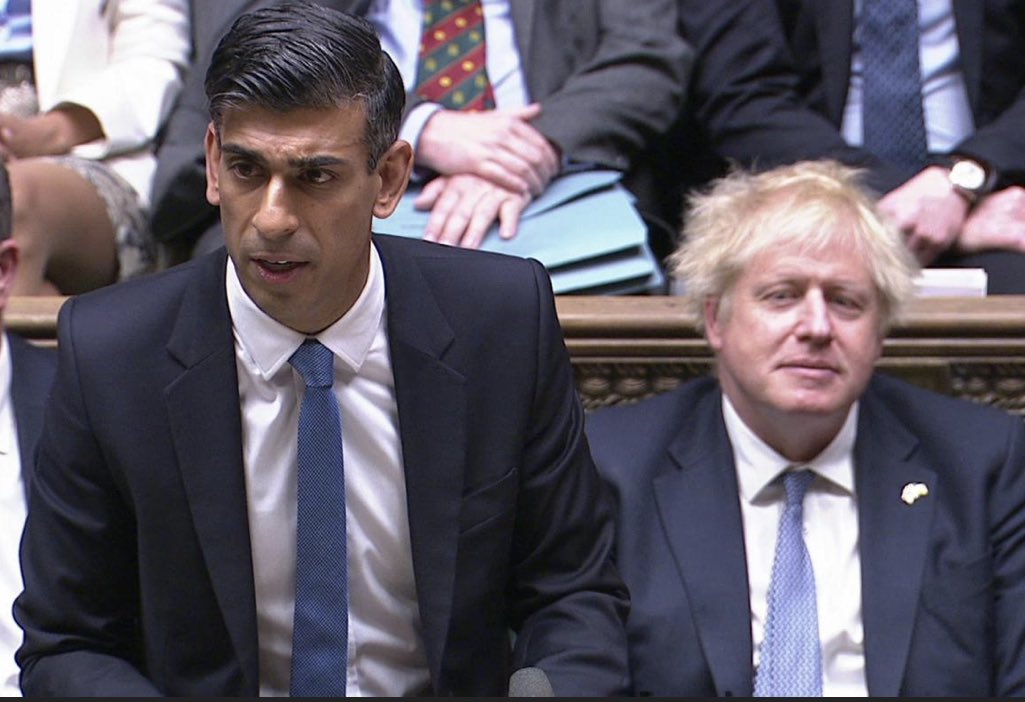 Chancellor Rishi Sunak is setting out measures to address the rising cost of living, as the government seeks to draw a line under Partygate! Look at Boris thinking he got away with it too he boils my piss 😡 @SocialistVoice #BorisJohnsonOut #Partygate #NotMovingOn