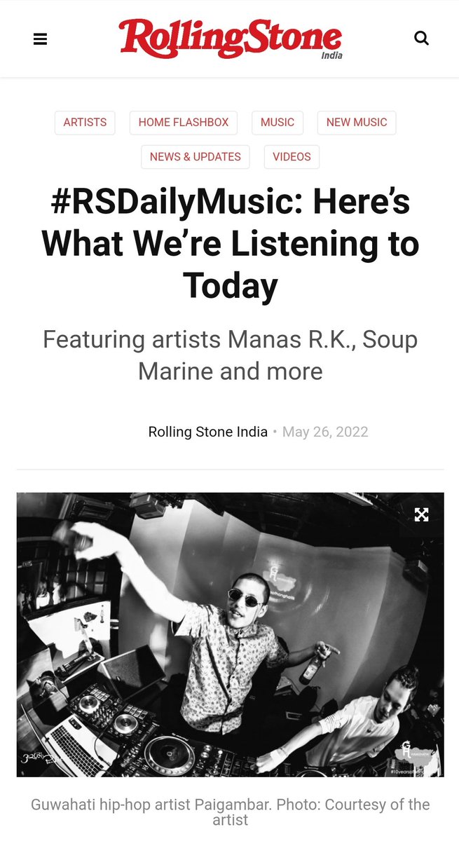flyerrrmilesJ's tweet photo. WE GOT FEATURED IN ROLLING STONE MAGAZINE, IN INDIA FOR THE RAPS!! https://t.co/bqzfLHTLeF