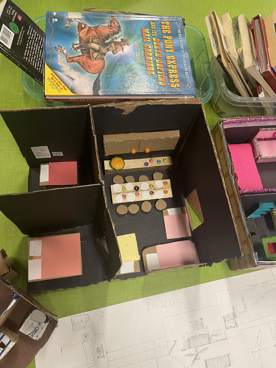 ProfessorTmart's tweet photo. Students did amazing on their last PBL. Ended the year with outstanding work. Here’s a few of their Anne Frank Annex’s. @OlleMightyOwls @CITGOiaOLLE https://t.co/rt7rALm0lT