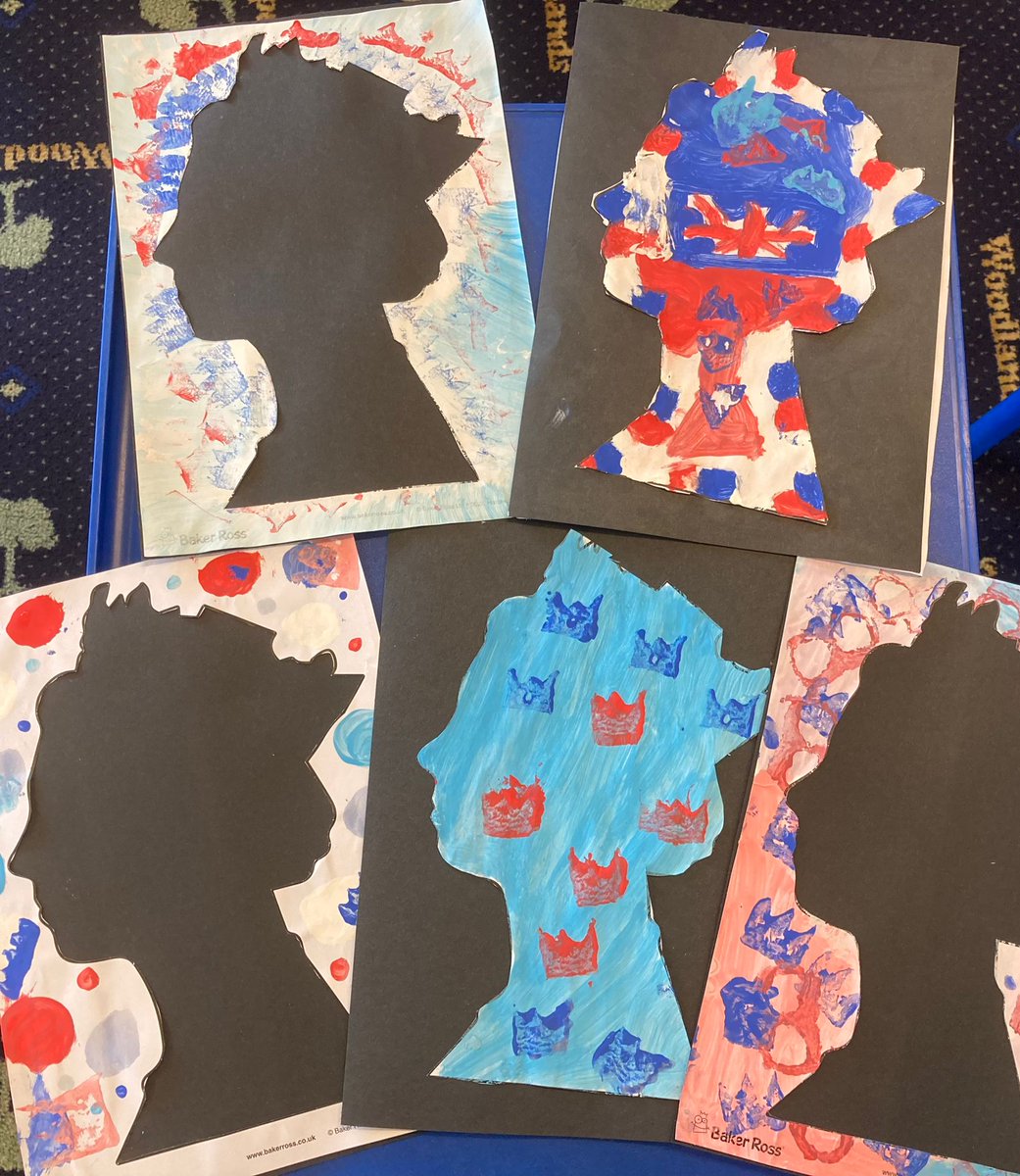 woodlandsGW's tweet photo. Getting ready for the #PlatinumJubilee at Woodlands.  We can't wait for our big Jubilee celebrations tomorrow.  Here's a sneak peak of what Year 5 have been up to. #WoodlandsWay #HM70 https://t.co/VLi3eWUPey