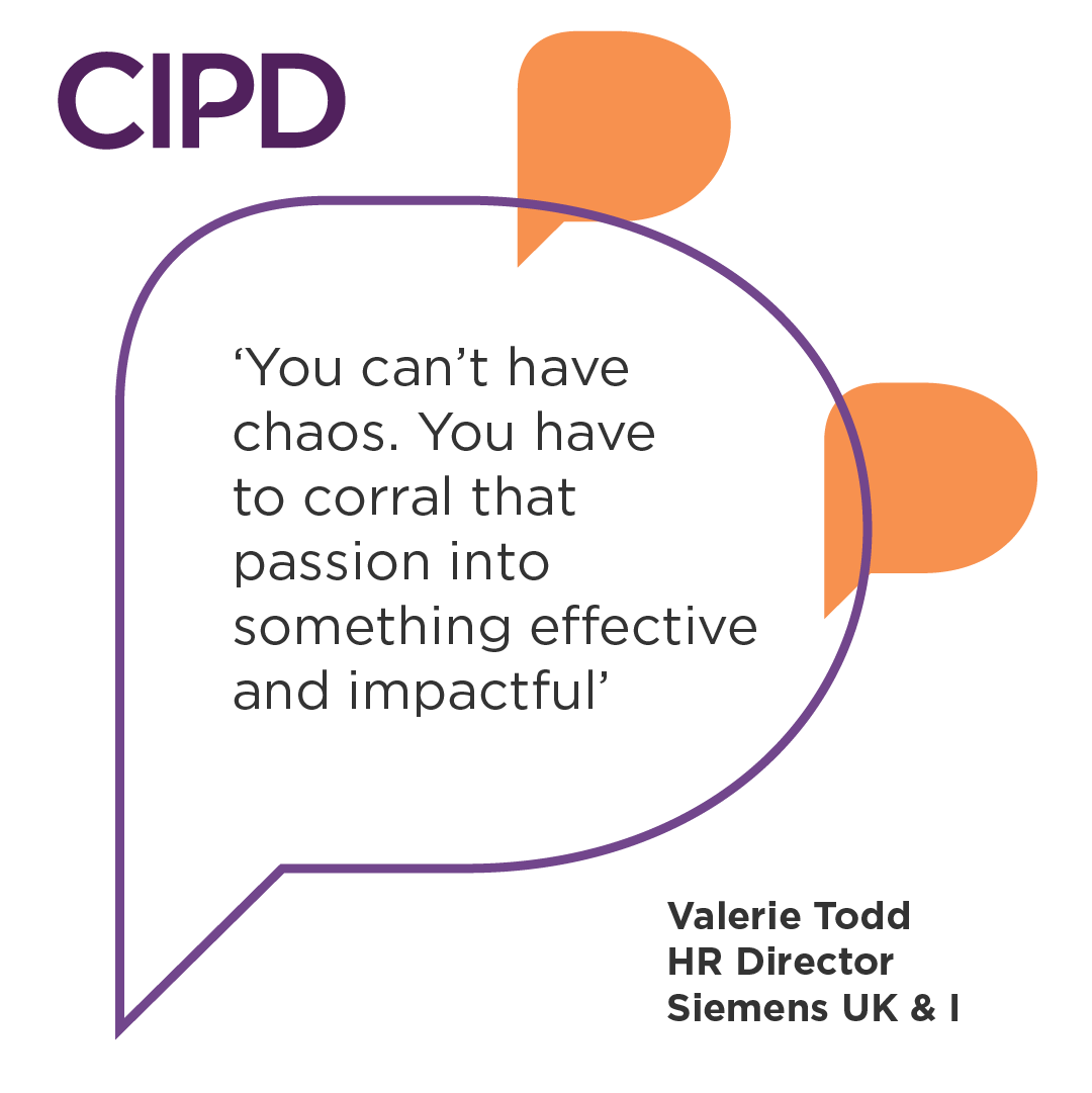CIPD's tweet image. We talked to HR Director, Valerie Todd @SiemensUKNews about the people function being key to creating structure for community engagement and #ESG; working with teams to turn passion into effective action 🙌 

Take a look: ow.ly/FkQB50JhtST #ConnectingWithCommunity