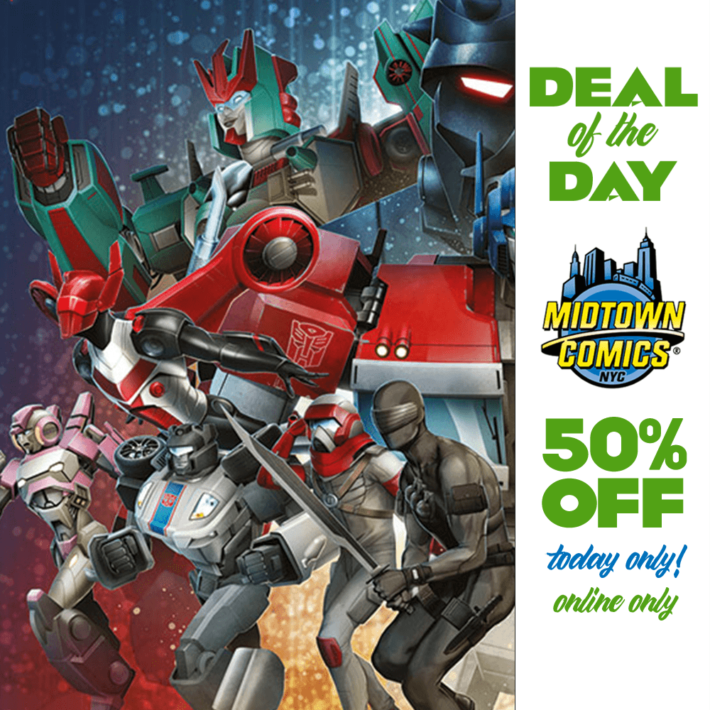 MidtownComics's tweet photo. 🔥#DealoftheDay🔥 50% off ON TODAY’S HIGH END #VARIANT PICK!
Every day there’s something new!
👉https://t.co/Av6u7dd1CG
👉Revolution #1 Cover G Incentive #KenChristiansen Interlocking #VariantCoverArt
#MCDOTD #IDWPublishing #RobotsinDisguise #comicbooks #Transformers https://t.co/OWp2rnlBXy