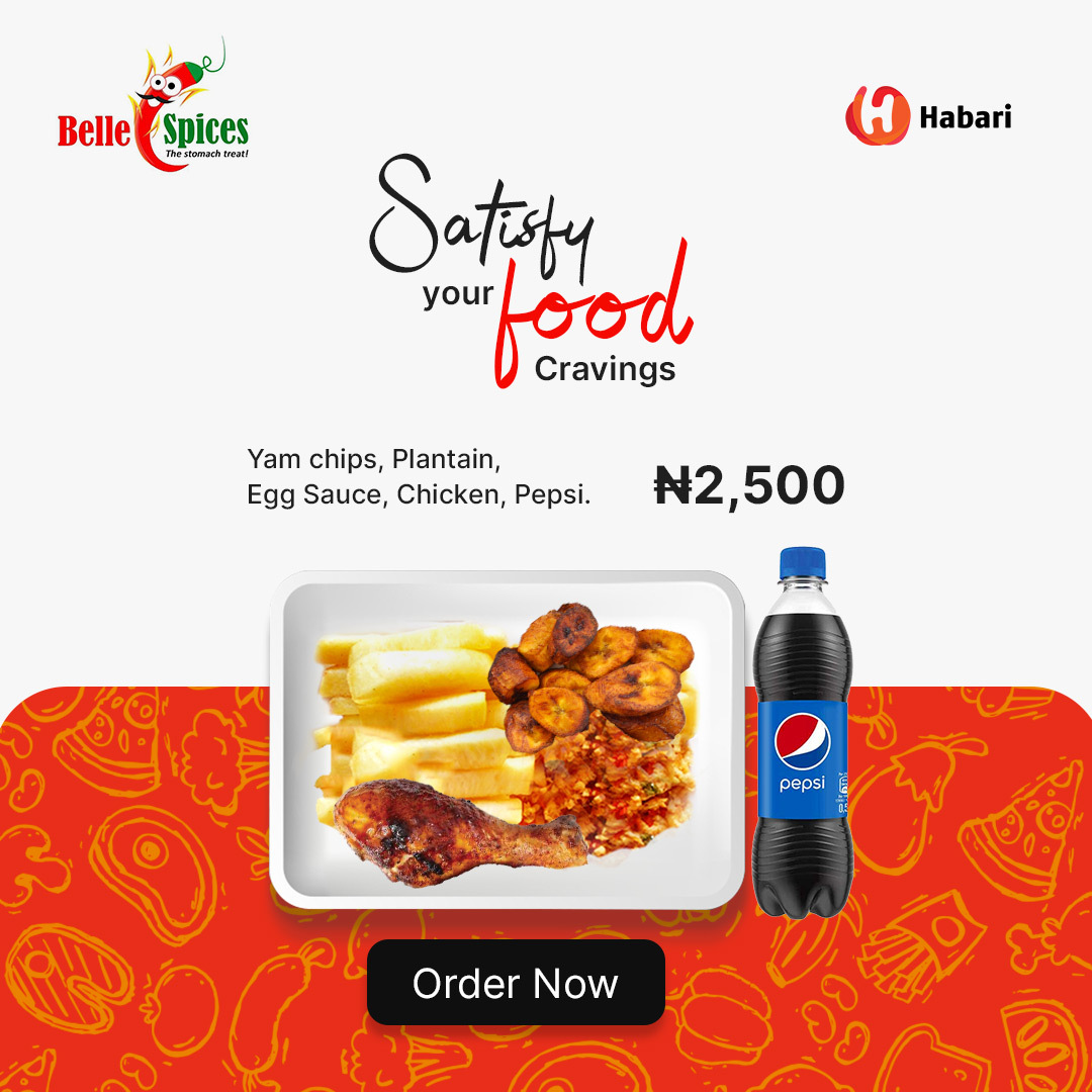 Just in time for Lunch! Order now for 2500 only.
.
.
.
Click on the link in bio to order!
#Habarideals #Habari #lunchops #fingerbites
