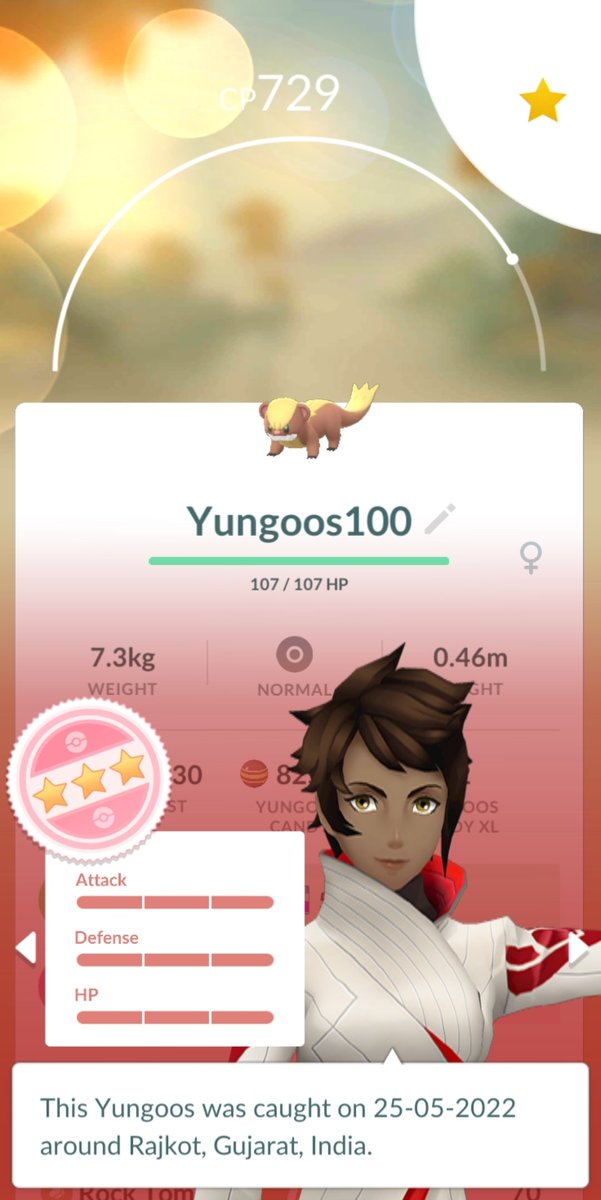 professsorR10's tweet photo. This thing loves me .. #PokemonGO #shiny #shinypokemon #nundo #hundo https://t.co/3ekCVnM66c