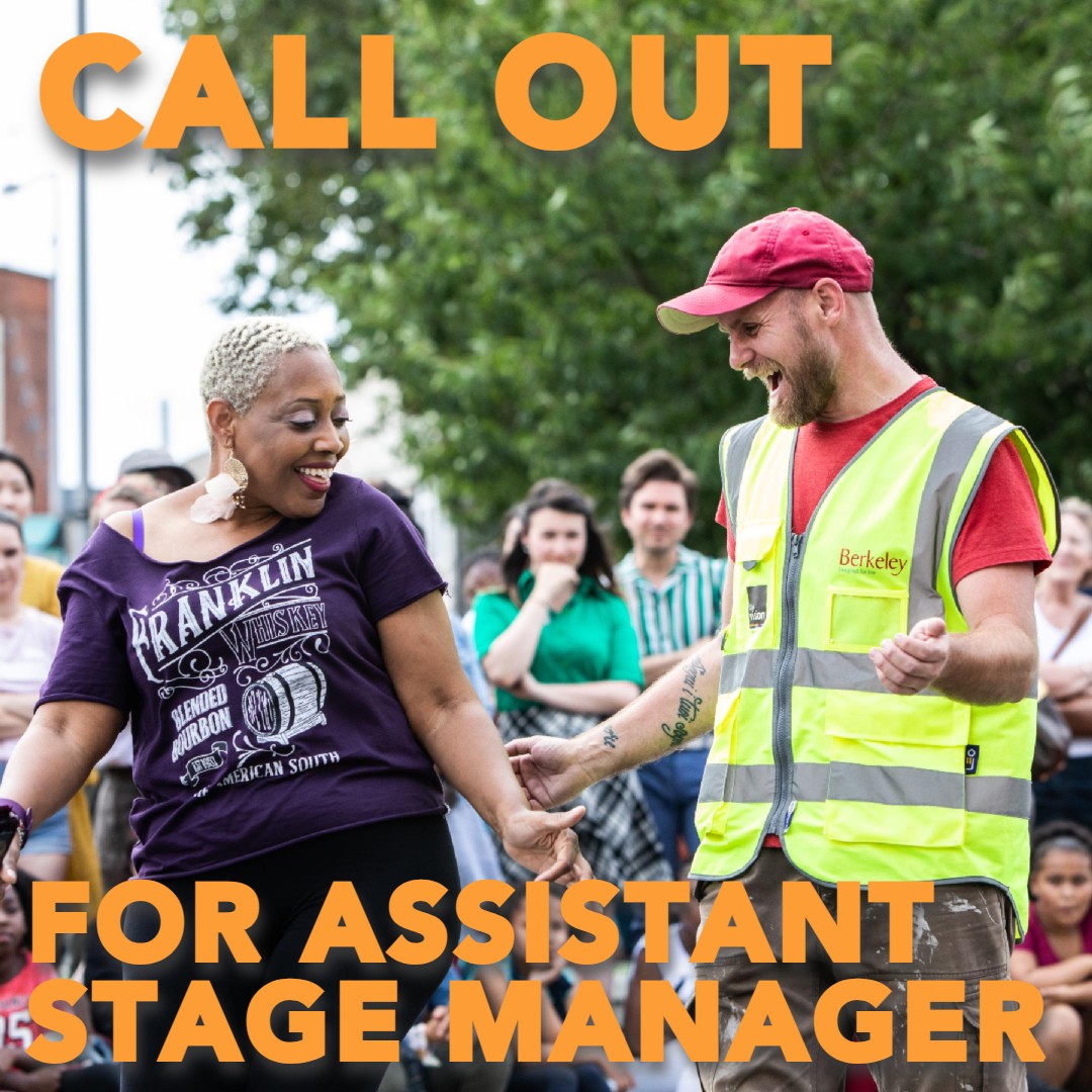 proteindance's tweet photo. We are seeking an Assistant Stage Manager for the return of our promenade outdoor experience!
 
Find out more &amp; apply: https://t.co/SReU3lKiGr 

Please share! 

Deadline: 8 June 2022
Period of work: 8 August to 4 September 2022

#ArtsJobs #StageManager #CrewJobs #UKCrewJobs https://t.co/Lf5IzrIIi8