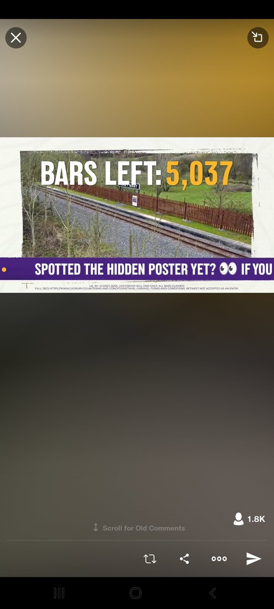 lcburrows's tweet image. Found it 🍫@CadburyUK #ControlTwirlHype