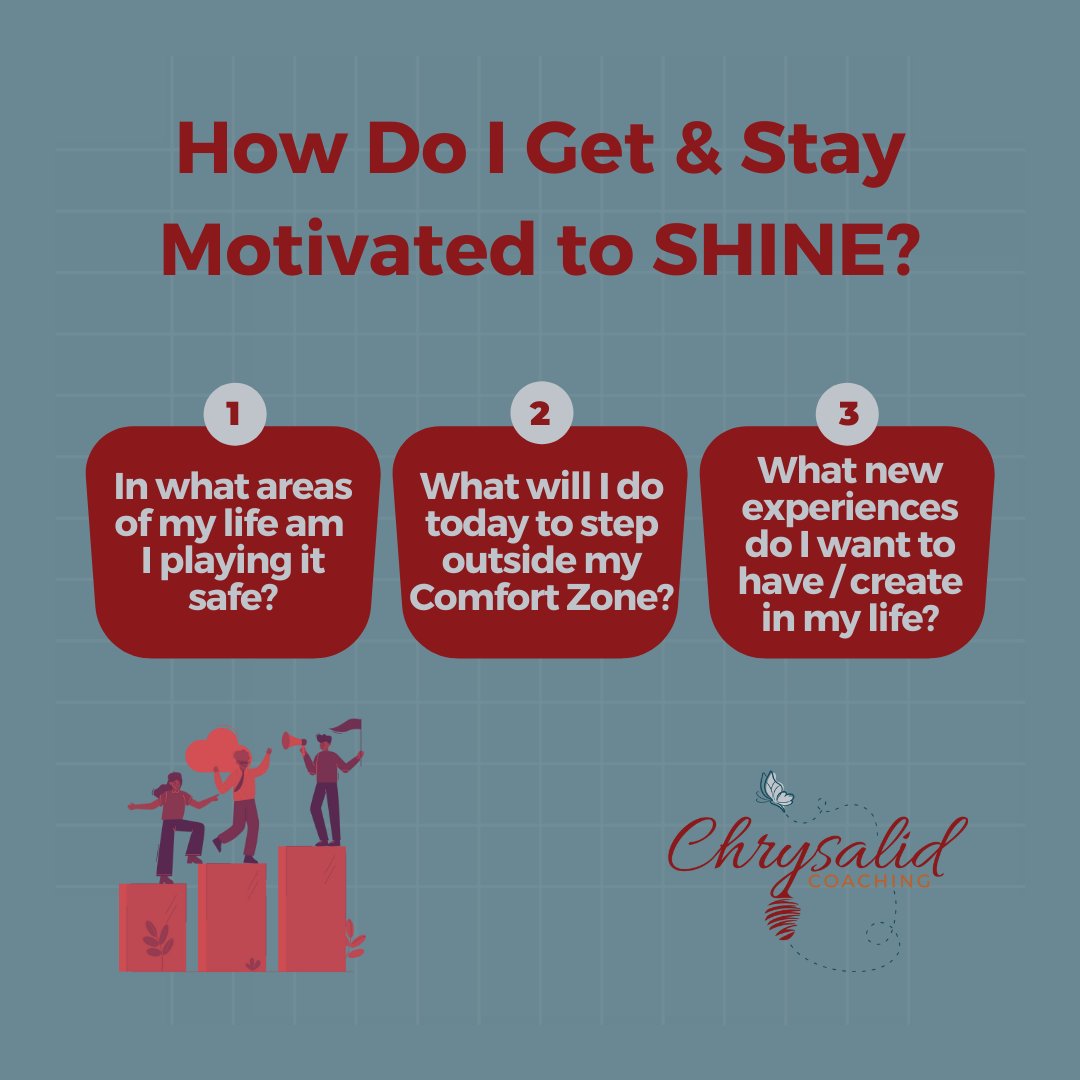 Ready to step OUT of your comfort zone and IN TO your big, scary and still SO AMAZING dreams? First, answer these questions AND THEN, message me to talk about YOUR next steps to make those ideas a reality! #thevoicecoach #lifecoach #mindsetshift #thursdaythoughts